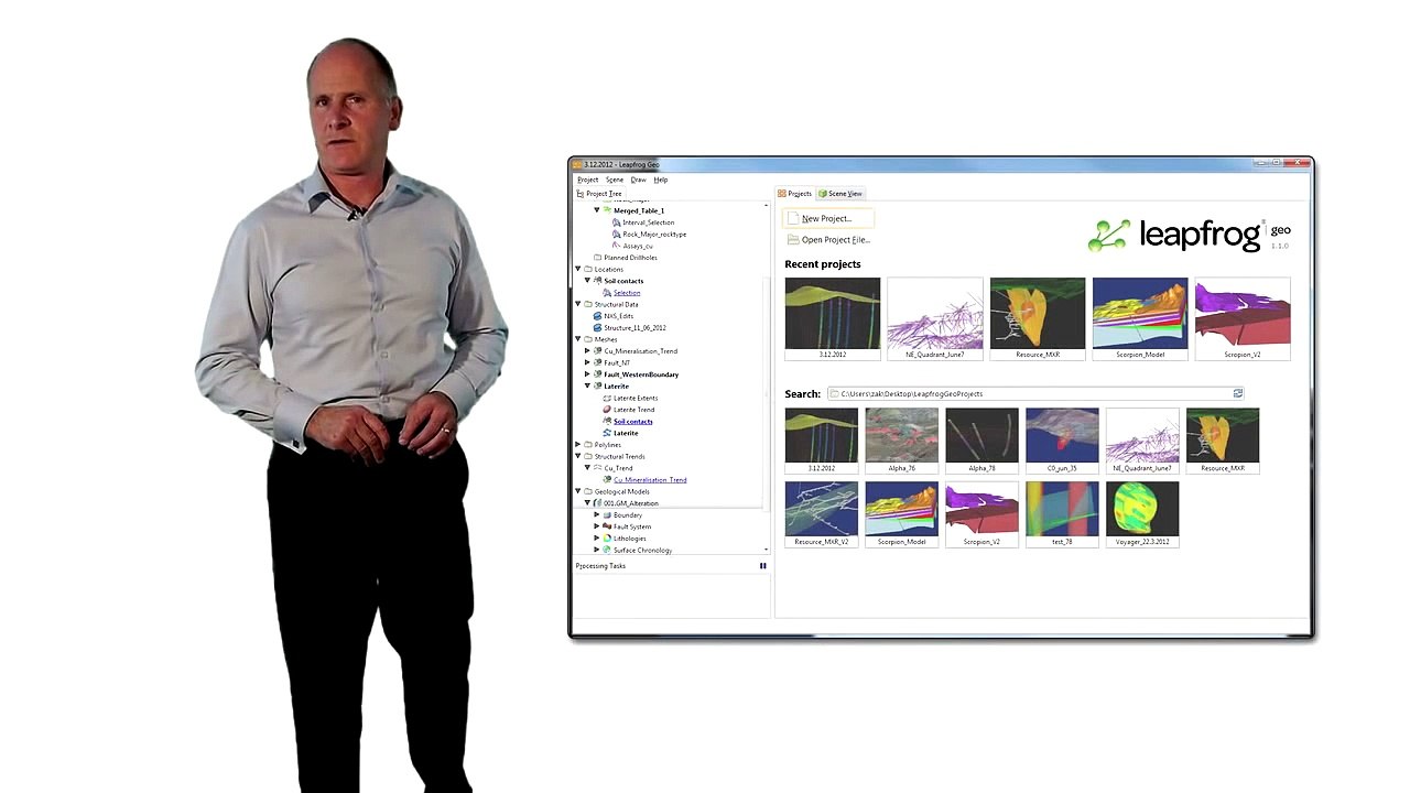 Leapfrog Geo - the next generation in implicit modelling
