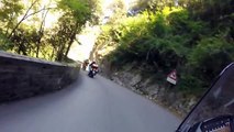 HONDA NC750X Beautiful road in Italy