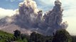 Sinabung Eruption Sends Pyroclastic Flow Hurtling Down Mountainside