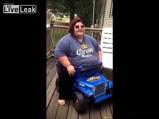 Fatter Than Fat Girl Singing And Flipping Her Jeep