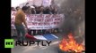 Pakistan: Watch protesters against Charlie Hebdo BURN the French flag