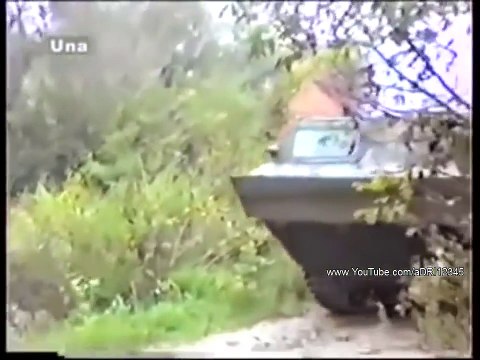 Insane Heavy Intense Fighting Between Croatian And Serbian Army During Operation Una In The Bosnian War 1995