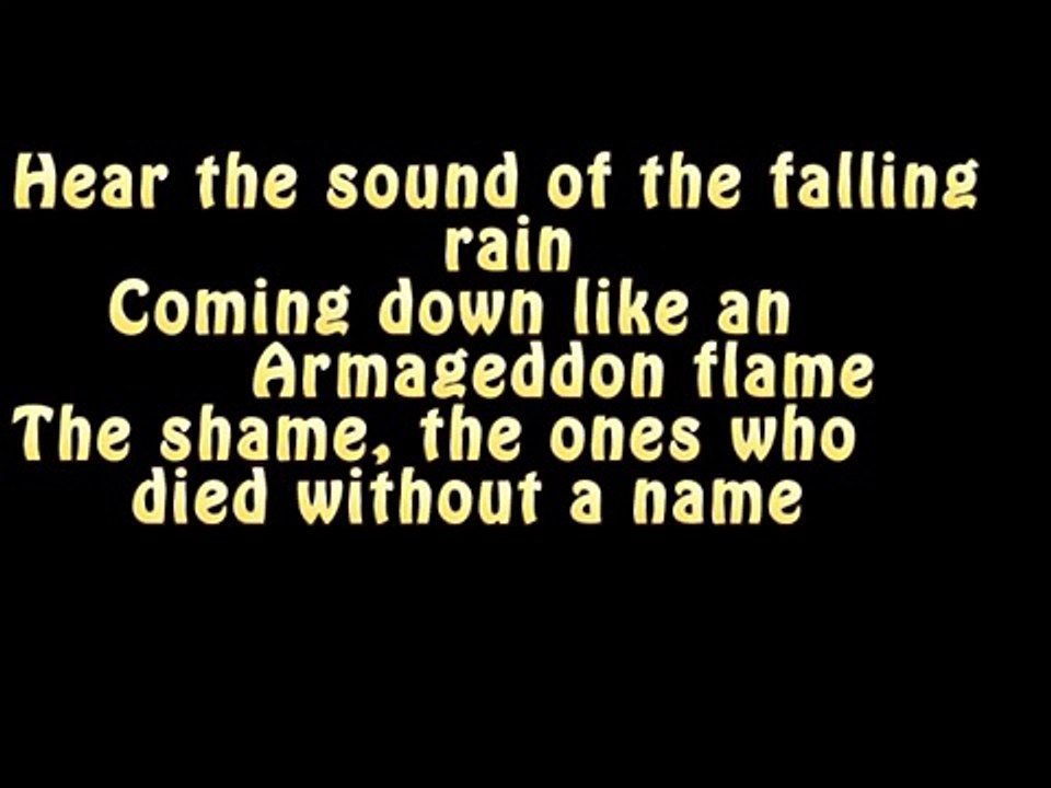 Green Day-Holiday-Lyrics