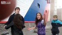 Bloke gets bullied by teen girls