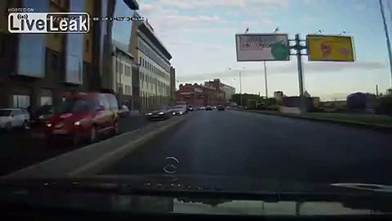 Speeding biker accident. No audio!