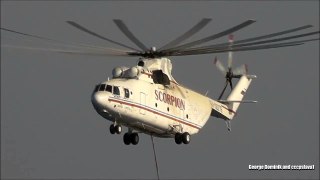 MONSTEROUS! Mi 26TR HALO RUSSIAN STORM HELICOPTER