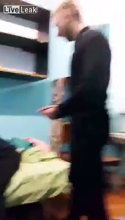 Firecrackers and a drunk fucked up guy.
