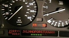 BMW E34 E32 LCD Interface, similar to i-BUS