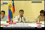 Presidente Santos sobre deportaciones en Táchira- Esto es un desastre humanitario