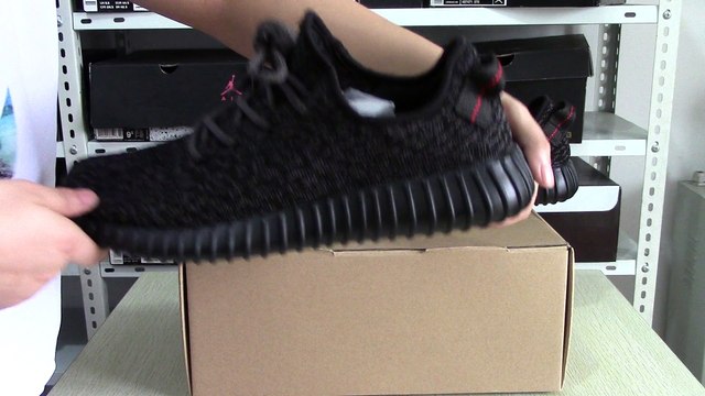 sneakerclub.cn authentic adidas yeezy boost 350 black