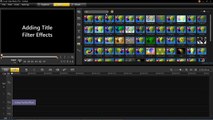 Corel VideoStudio Pro X6   Title Filter Effects Tutorial