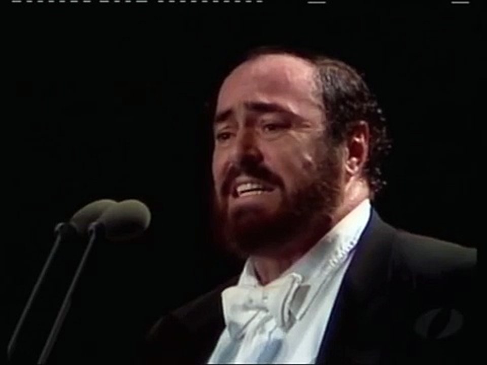 Luciano PAVAROTTI 1990 " La Mia Canzone Al Vento", "Torna a Surriento" & "Nessun Dorma".