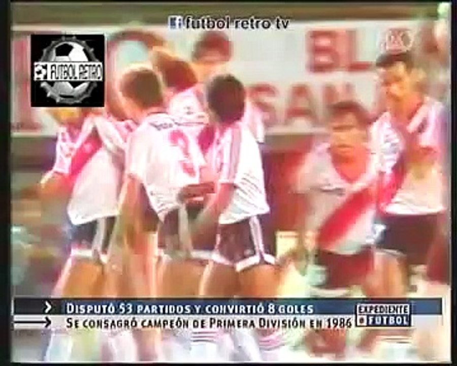 Claudio Caniggia goles en River Plate 1987 FUTBOL RETRO TV