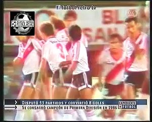 Claudio Caniggia goles en River Plate 1987 FUTBOL RETRO TV