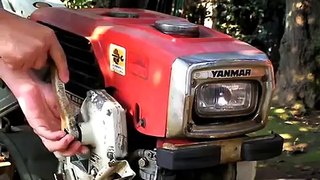 耕耘機　ヤンマープリンス　YT400　Yanmar Diesel Engine HS4-K