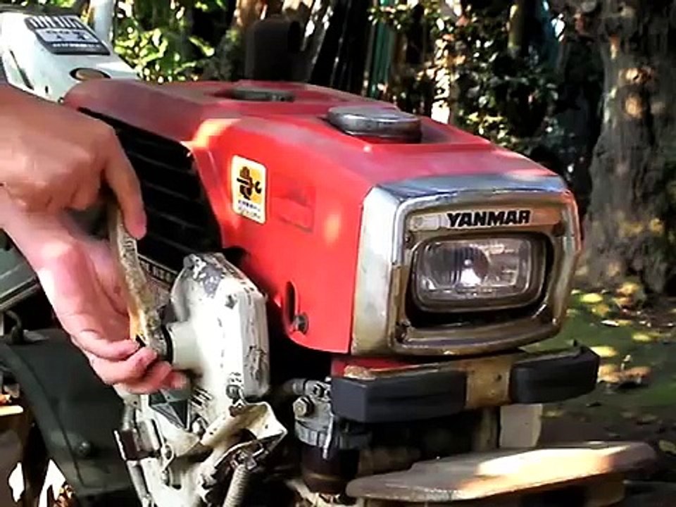 耕耘機　ヤンマープリンス　YT400　Yanmar Diesel Engine HS4-K