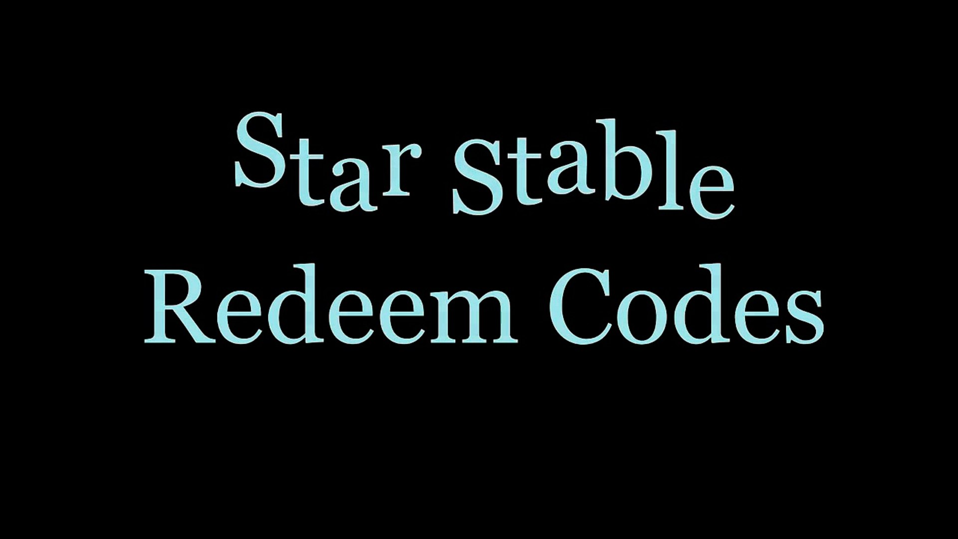 5 Redeem Codes Star Stable Online 2015 Open Description