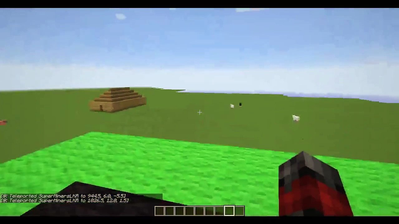 Minecraft - New Super Mario Bros Warp Pipe (Working!!)
