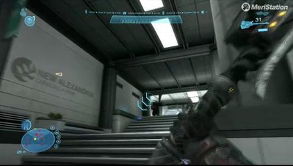 Halo Reach, vídeo-guía - 7. Puerto Espacial