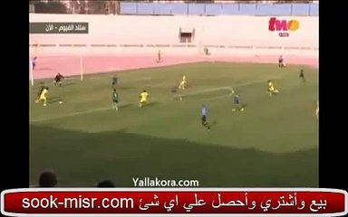 عبدالواحد السيد يتسبب في دخول مرماه هدف كوميدي في مباراه المقاصة والاسيوطي