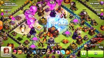 ATAQUES DE JOGADORES DA LIGA LENDÁRIA  NO CLASH OF CLANS