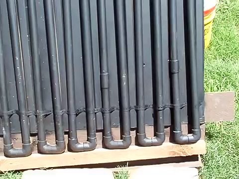 DIY Home Made CIRCULATING Solar Water Heater