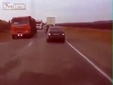 Car Passing Attempt Goes Horribly Wrong