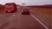 Car Passing Attempt Goes Horribly Wrong