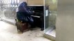 Homeless Musician Stuns Passers-by With Piano Performance