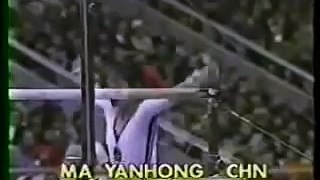 Ma Yanhong - 1981 Worlds EF - Uneven Bars