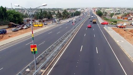 George W. Bush Motorway (Completed) [HD] - Accra, Ghana (February 2012)