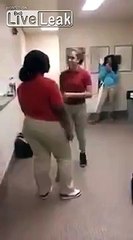 A Couple Of Target Employees Fighting In The Shitter