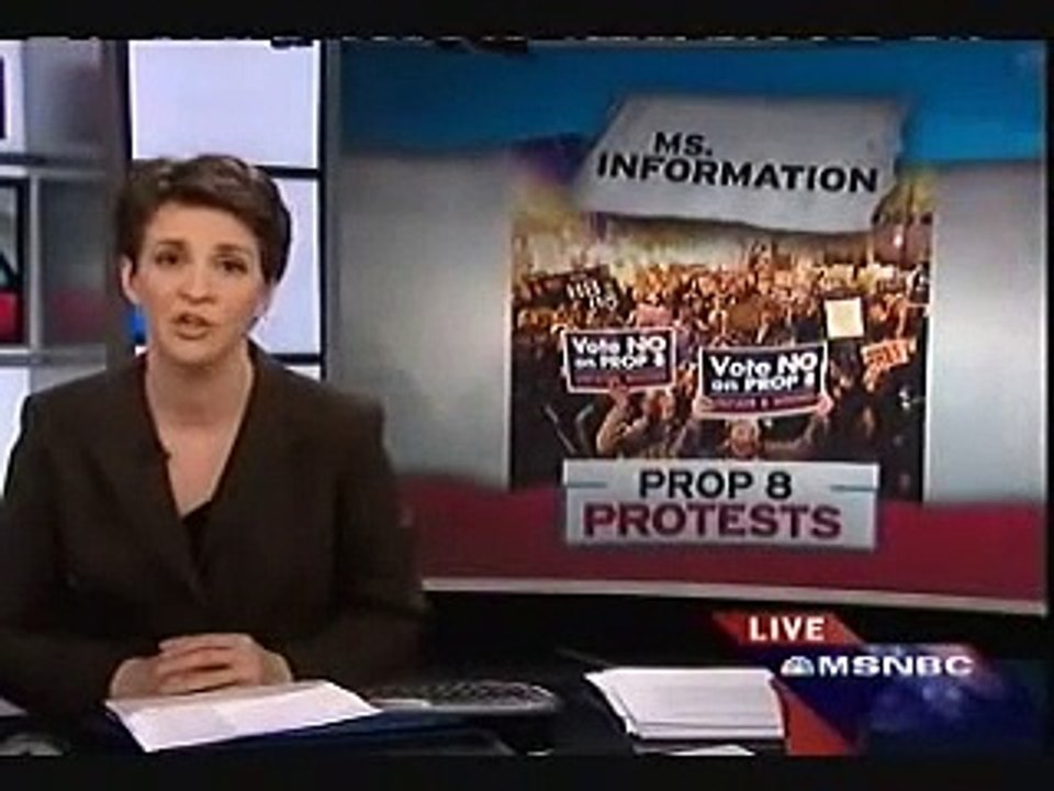The Rachel Maddow Show: Ms. Information Nov. 10, 2008