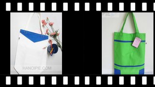 How to make a simple tote bag | drawstring bag