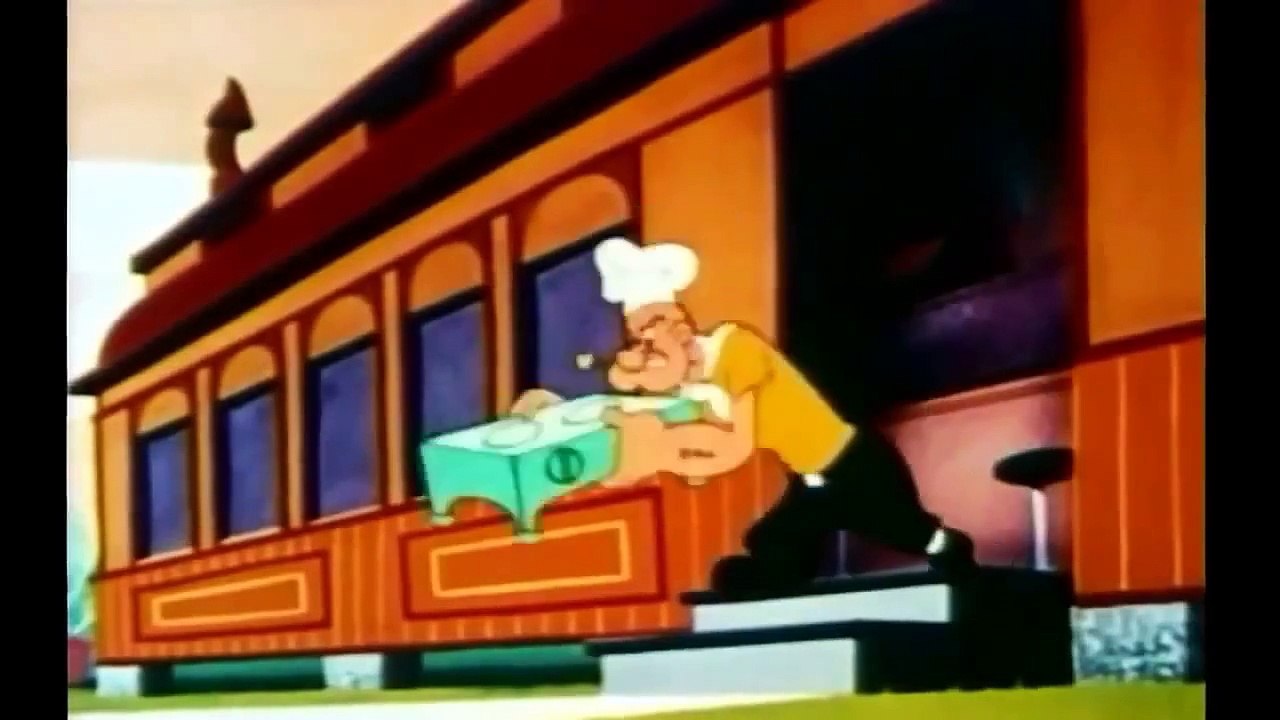 Popeye Classic Cartoon | Spree Lunch [HD]