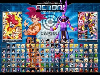 Dragon Ball Heroes Mugen v3 Goku ssj Dios fnf en progreso