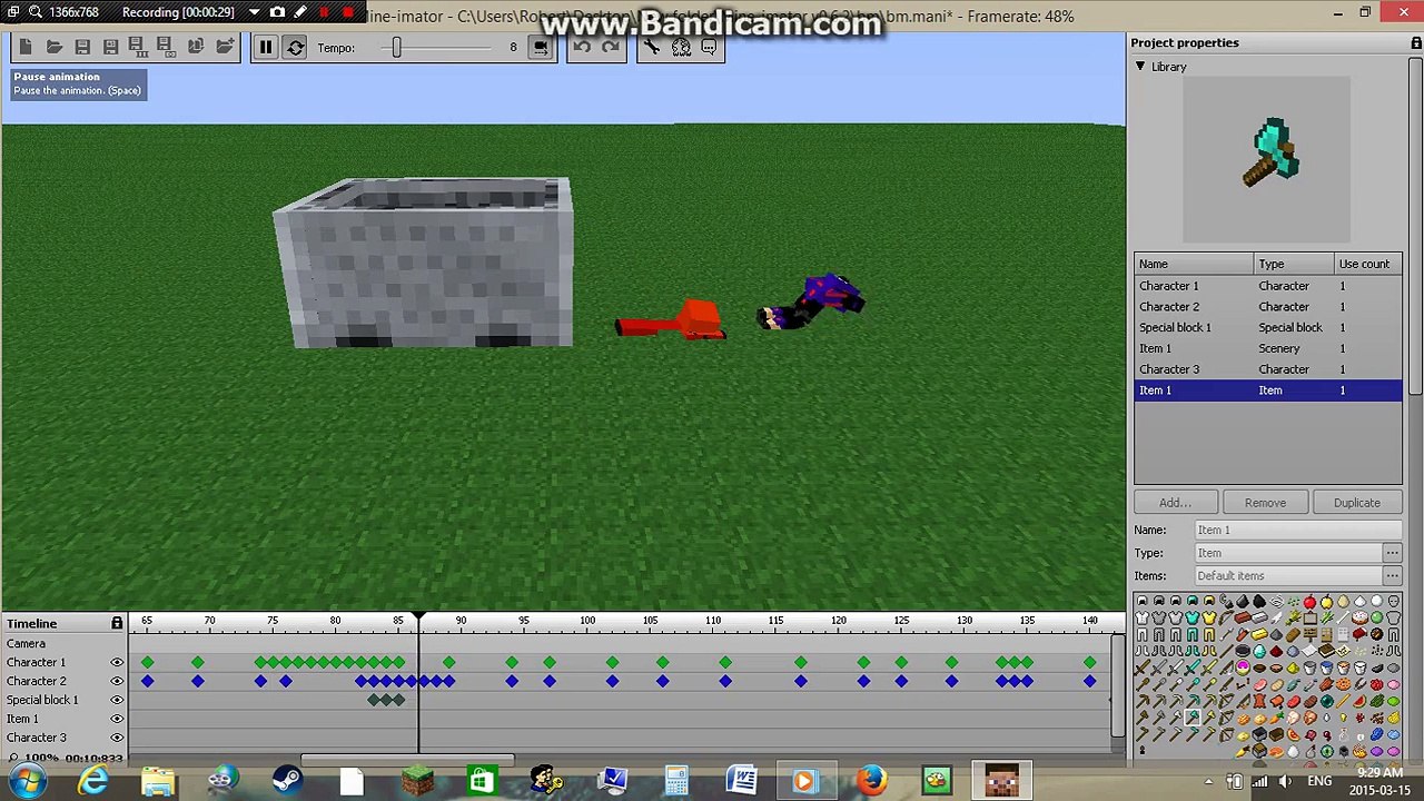 minecraft anamation big hero 6 / fanf