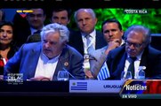 José Pepe Mujica en el CELAC 2015 en Costa Rica