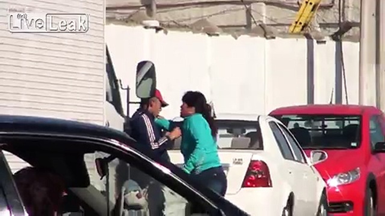 Woman puts a man in his place