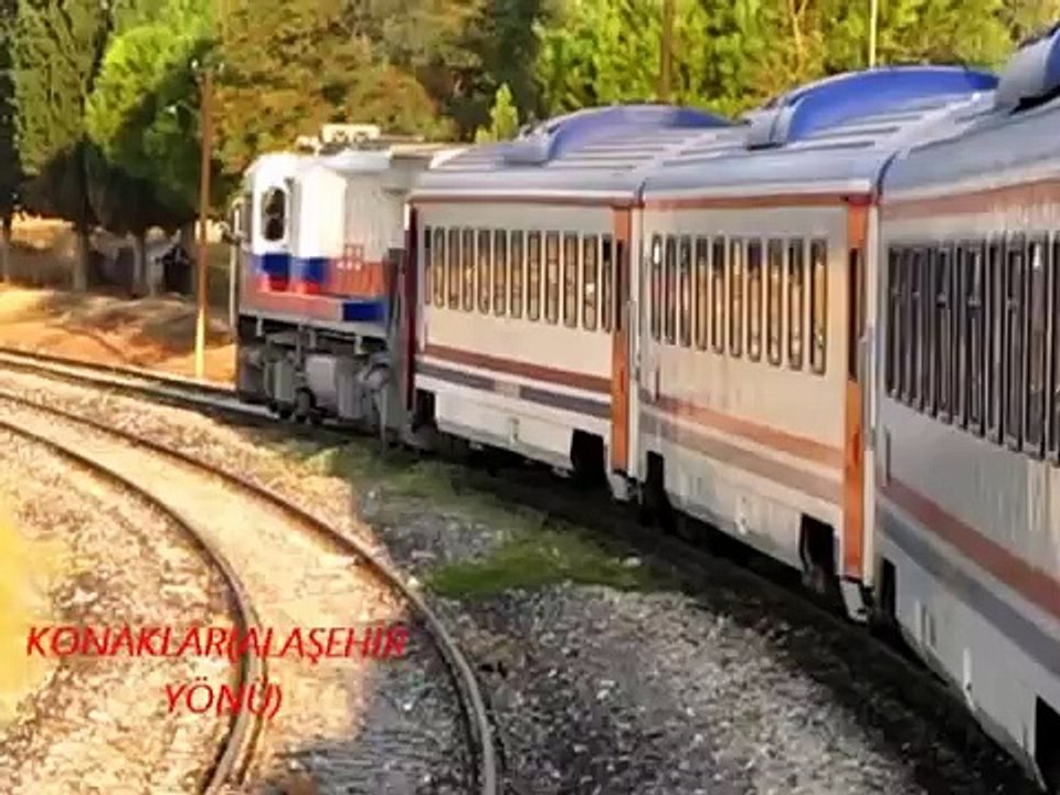TCDD UŞAK EKSPRESİ  KONAKLAR -GÜMÜŞÇAY DEMİRYOLU(UŞAK EŞME-MANİSA ALAŞEHİR) .wmv