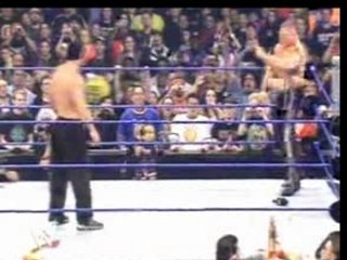 WWE- Goldberg attacks Brock lesnar