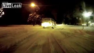 Hardcore Snowstorm Rally Driving