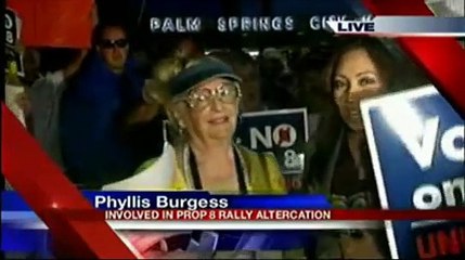 Powerful Gaystapo Homosexualist Violent Mob Attack and Bash Elderly Grandmother