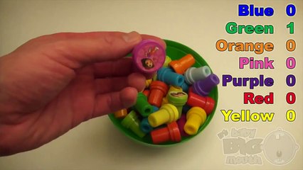 Learn Colours with Cartoon Stampers! Fun Learning Contest with Disney Characters Thomas the Train!