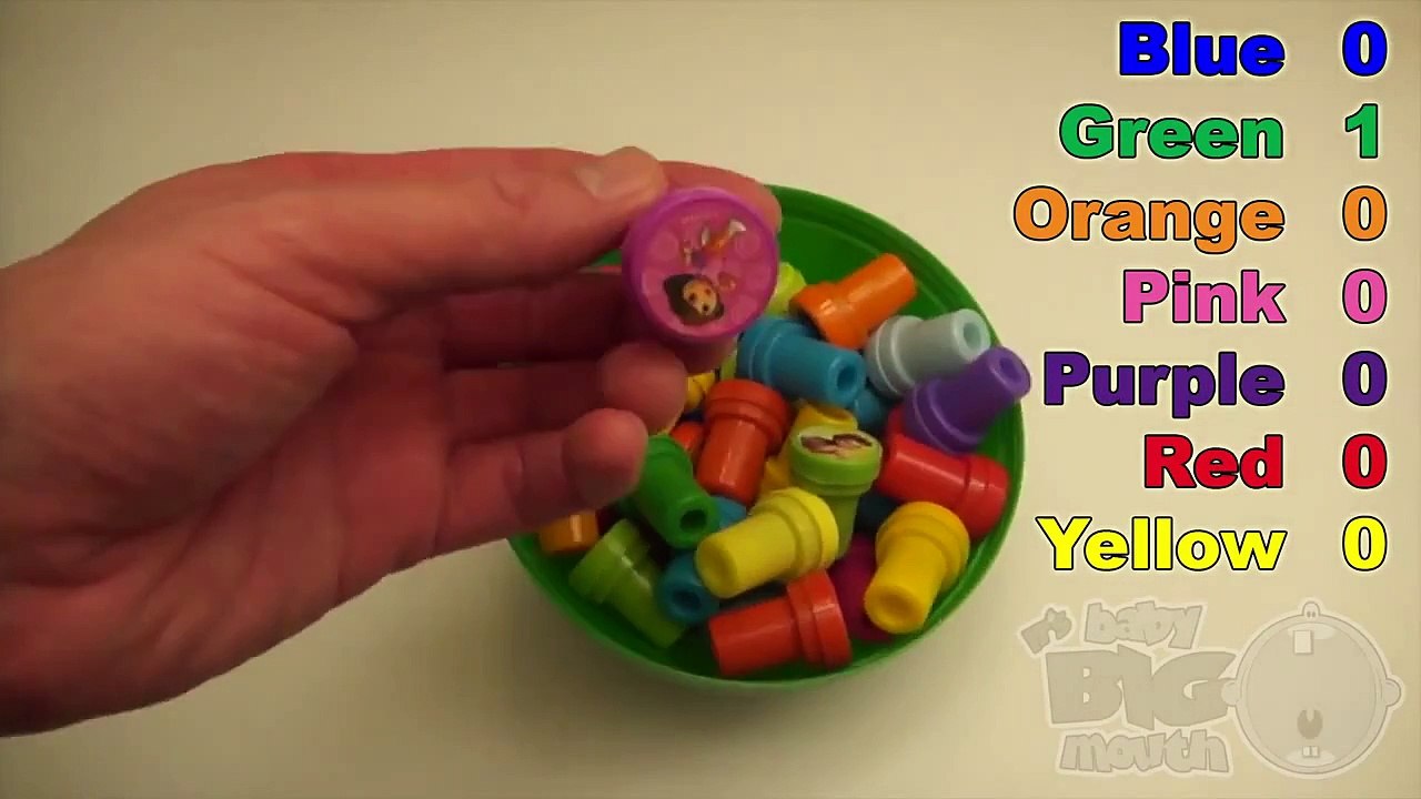 Learn Colours with Cartoon Stampers! Fun Learning Contest with Disney Characters Thomas the Train!