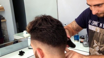 slick back undercut fade 2015