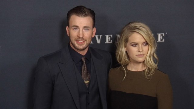 Chris Evans & Alice Eve // Before We Go Los Angeles Premiere Red Carpet Arrivals