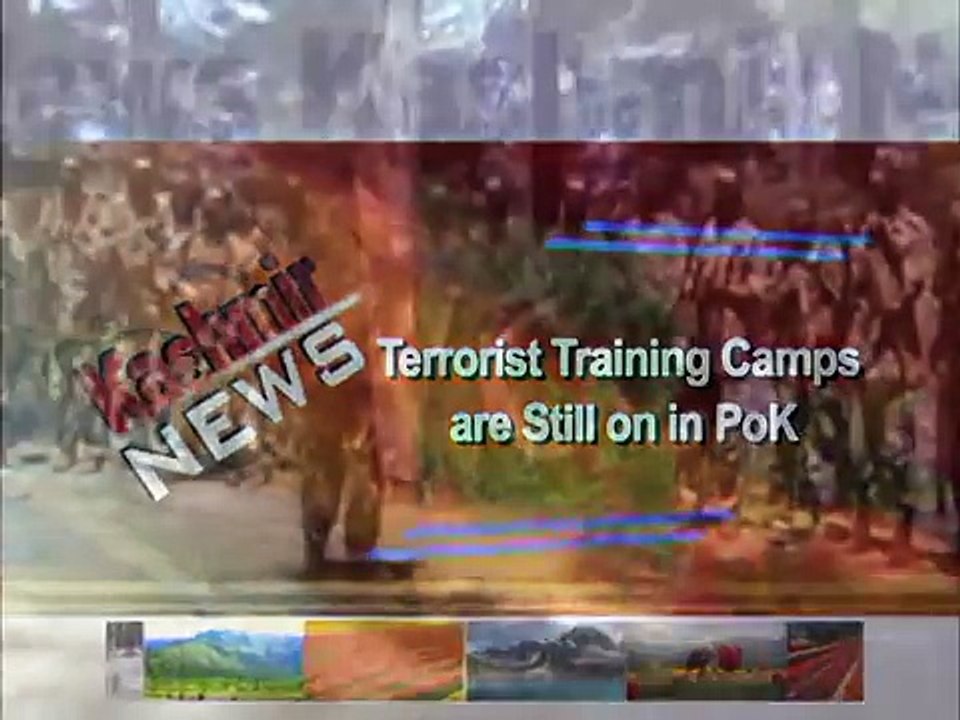 Terrorist training camps are still on in PoK