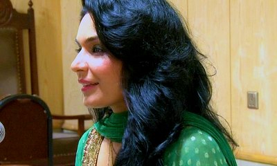 Meera became teacher during press conference