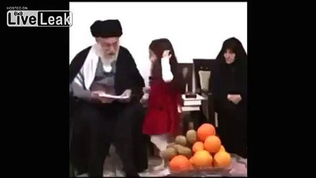 Ayatollah Khomeini Kisses Little Girl !